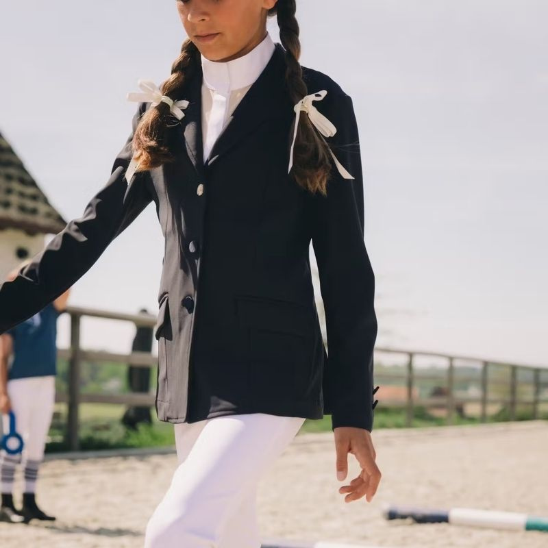 Competition Jacket Kids/Junior Girls Paris Navy Blue