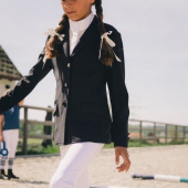 Competition Jacket Kids/Junior Girls Paris Navy Blue Competition Jacket Kids/Junior Girls Paris Navy Blue