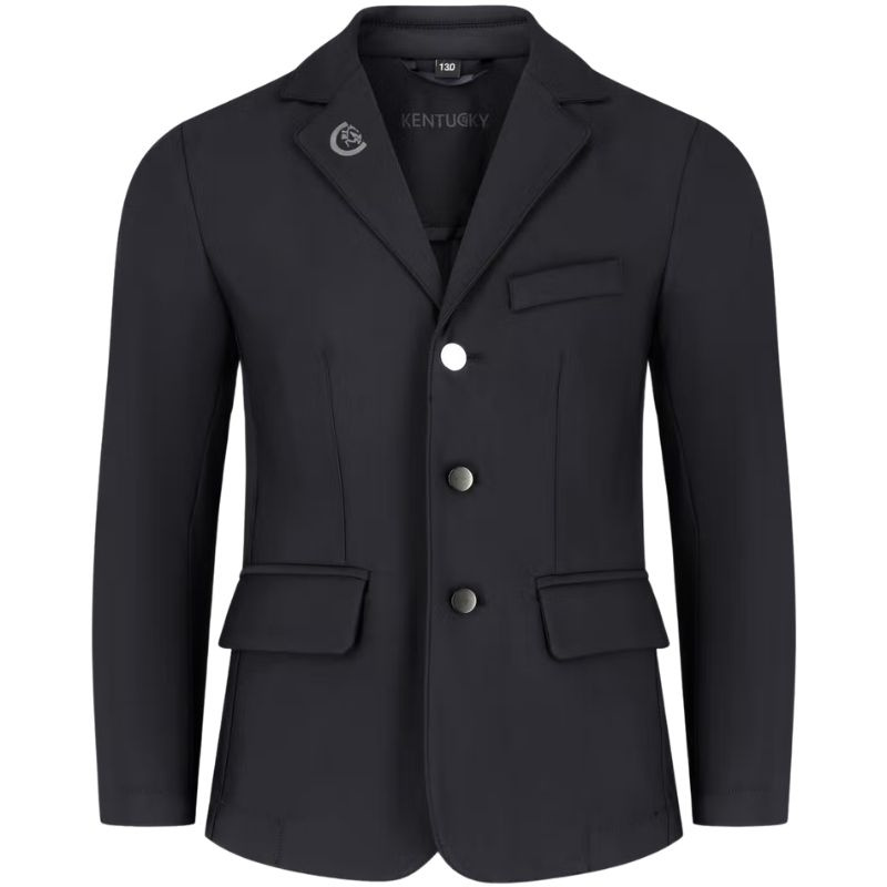 Competition Jacket Kids/Junior Boys Lyon Navy Blue