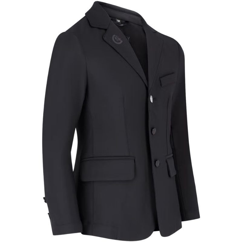 Competition Jacket Kids/Junior Boys Lyon Navy Blue