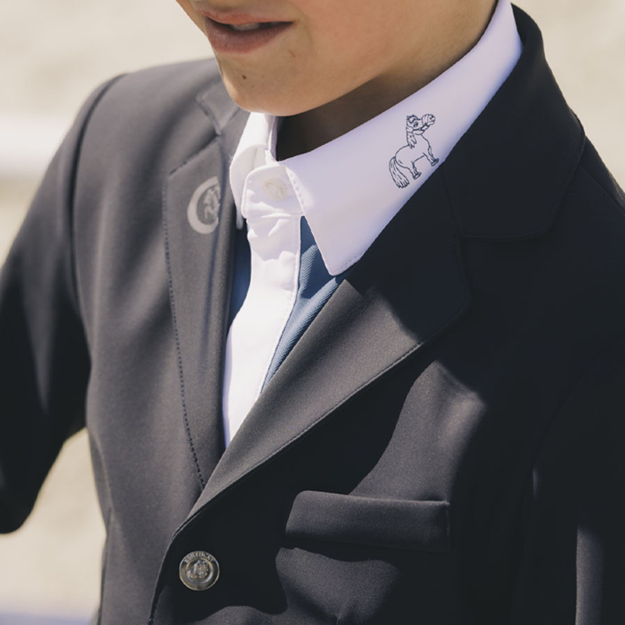 Competition Jacket Kids/Junior Boys Lyon Navy Blue