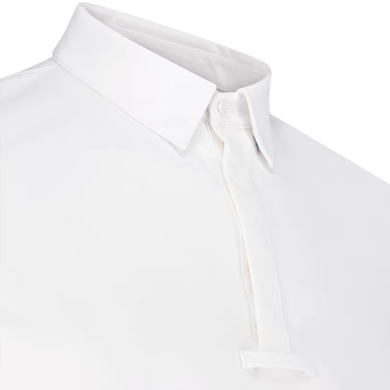 Competition Shirt Men Classic Short Sleeve White
