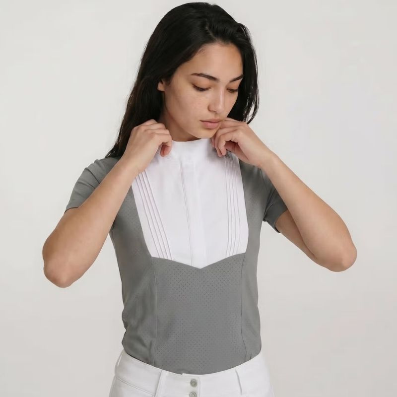 Competition Top Heritage Air Short Sleeve Grey