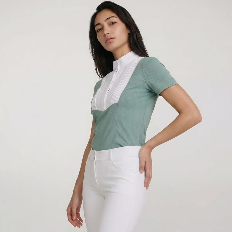 Competition Top Heritage Air Short Sleeve Mint Green