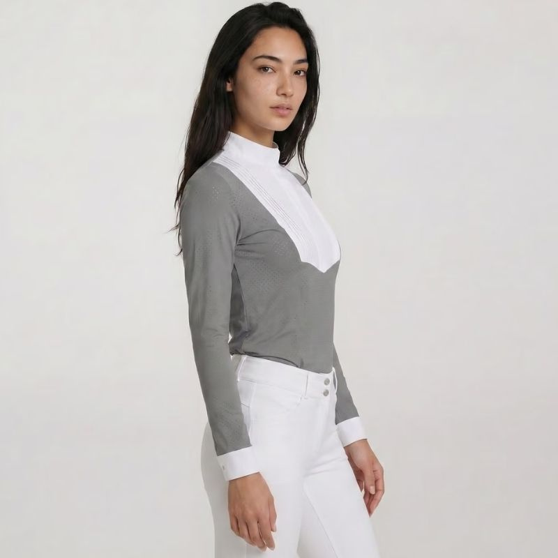 Competition Top Heritage Air Long Sleeve Grey