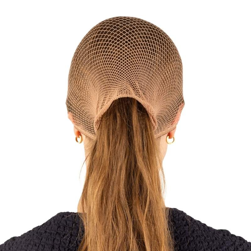 Hair Net Riding Wear 2-pack Light Brown