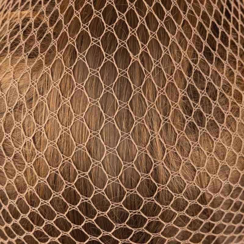 Hair Net Riding Wear 2-pack Light Brown