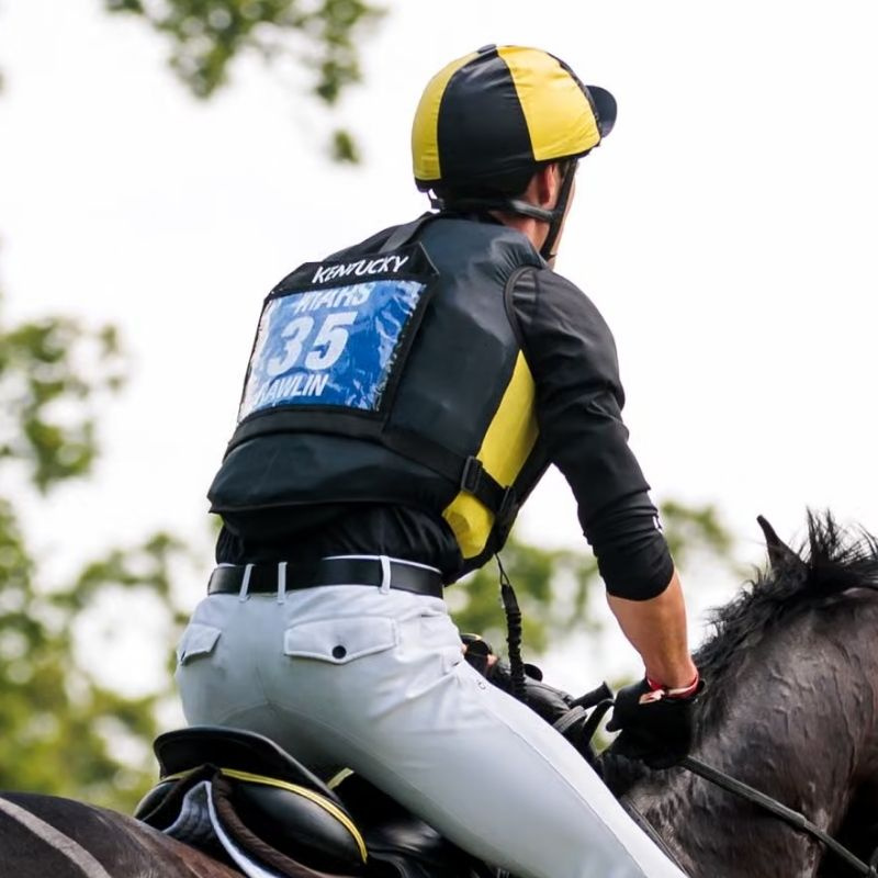 Number Holder Eventing Bib Black