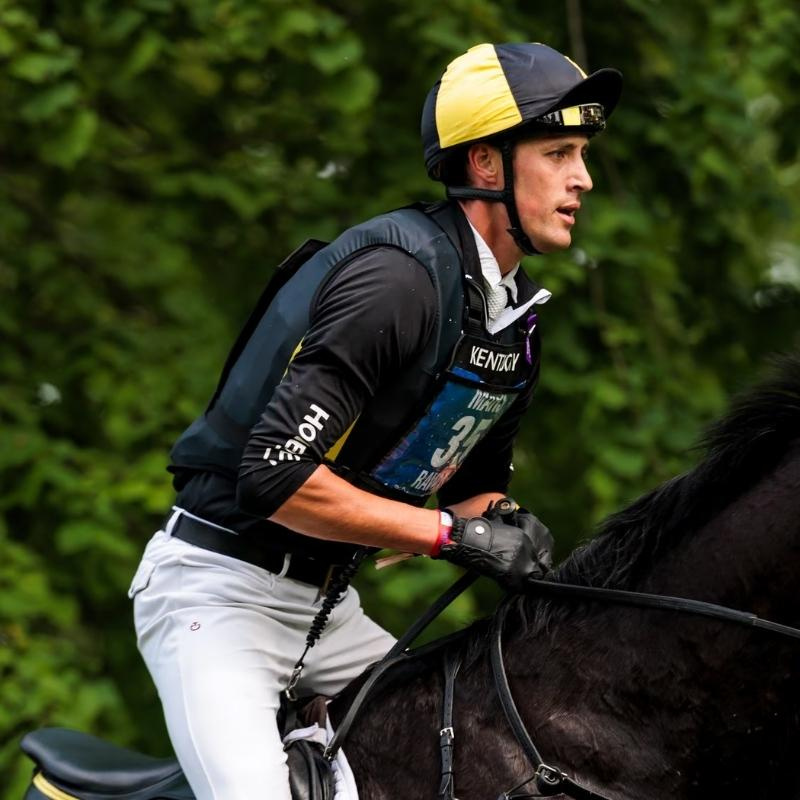 Number Holder Eventing Bib Black