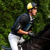 Number Holder Eventing Bib Black Number Holder Eventing Bib Black