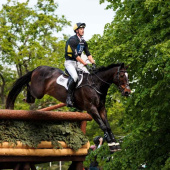 Number Holder Eventing Bib Black Number Holder Eventing Bib Black