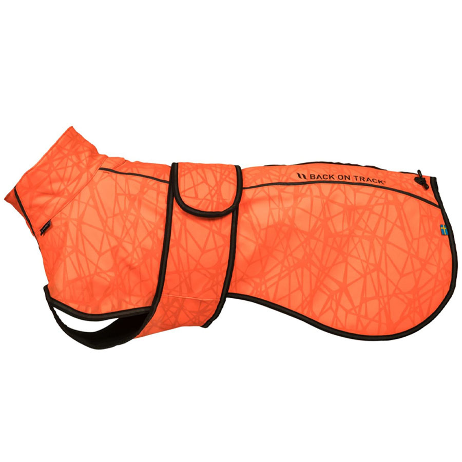 Dog Coat Softshell Buddy 2.0 Long Back Orange