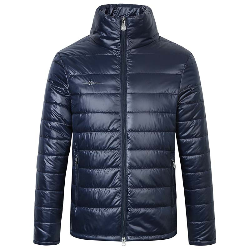 Men's Riding Jacket Quilted Navy