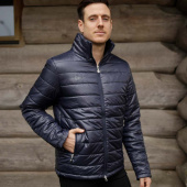 Men's Riding Jacket Quilted Navy