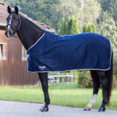 Fleece Rug RugBe Economic Navy Blue Fleece Rug RugBe Economic Navy Blue