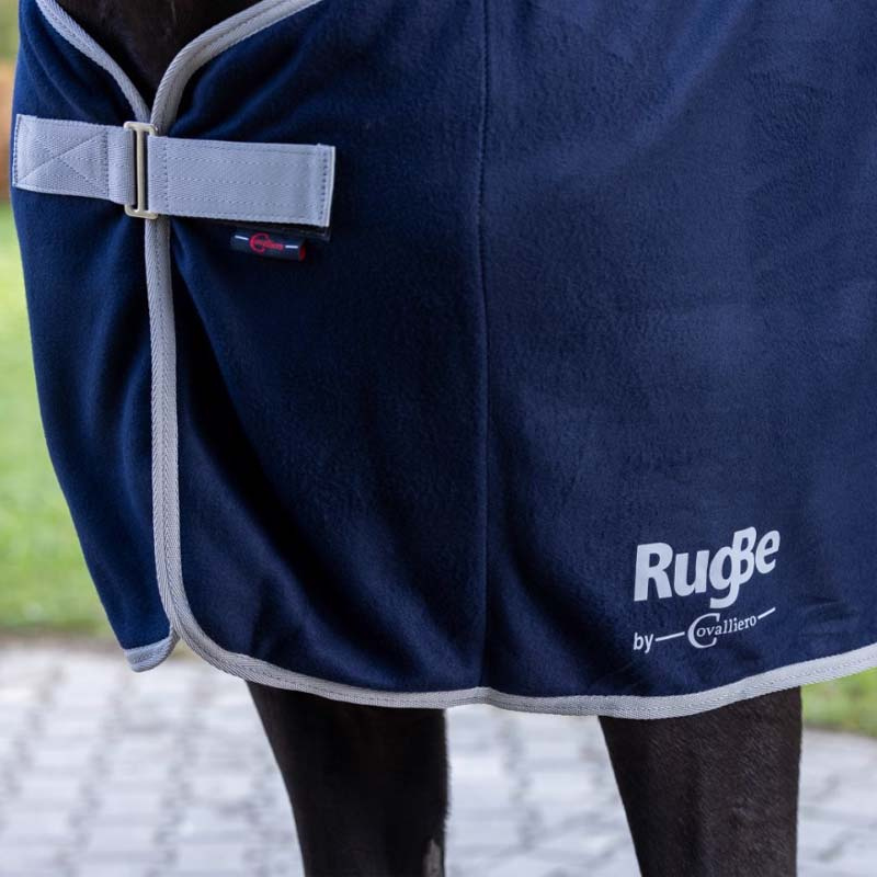Fleece Rug RugBe Economic Navy Blue