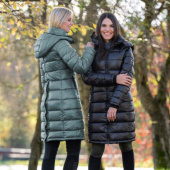 Quilted Riding Coat Green