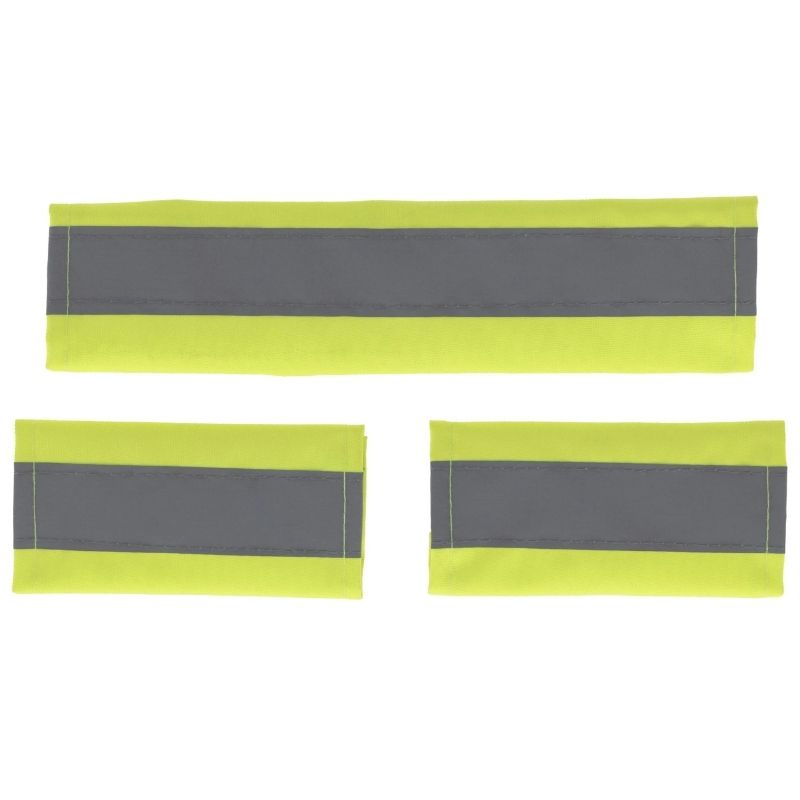 Reflective Set for Halter/Bridle 3-pack Yellow