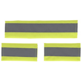 Reflective Set for Halter/Bridle 3-pack Yellow Reflective Set for Halter/Bridle 3-pack Yellow