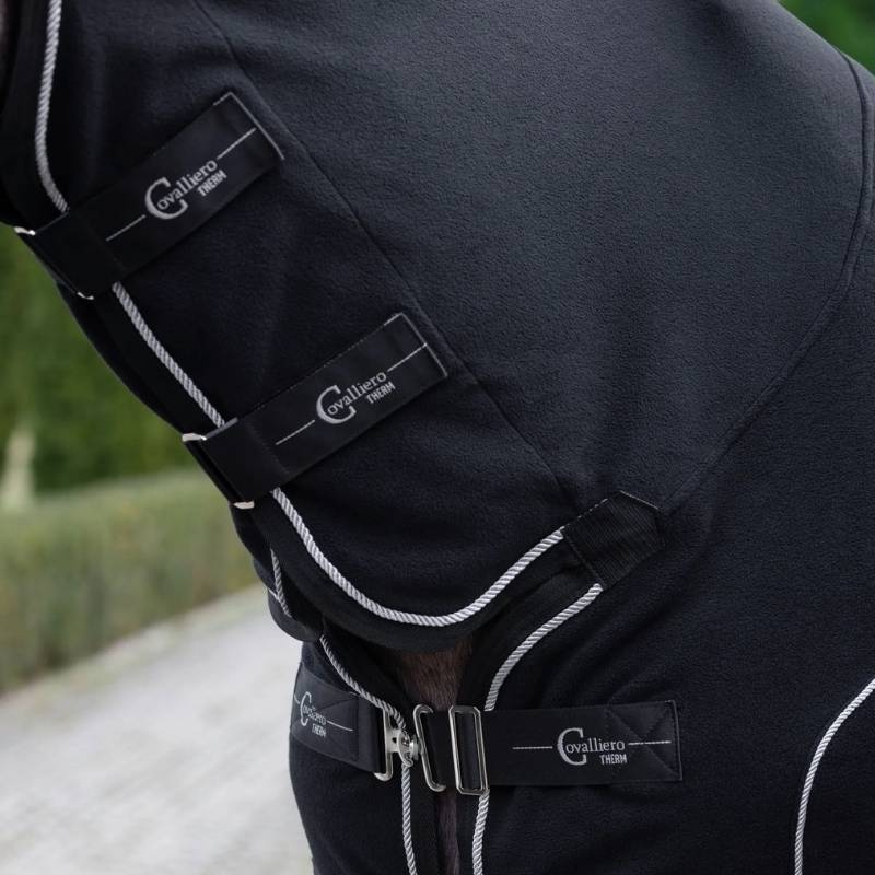 Fleece Rug with Neck CovallieroTherm Black