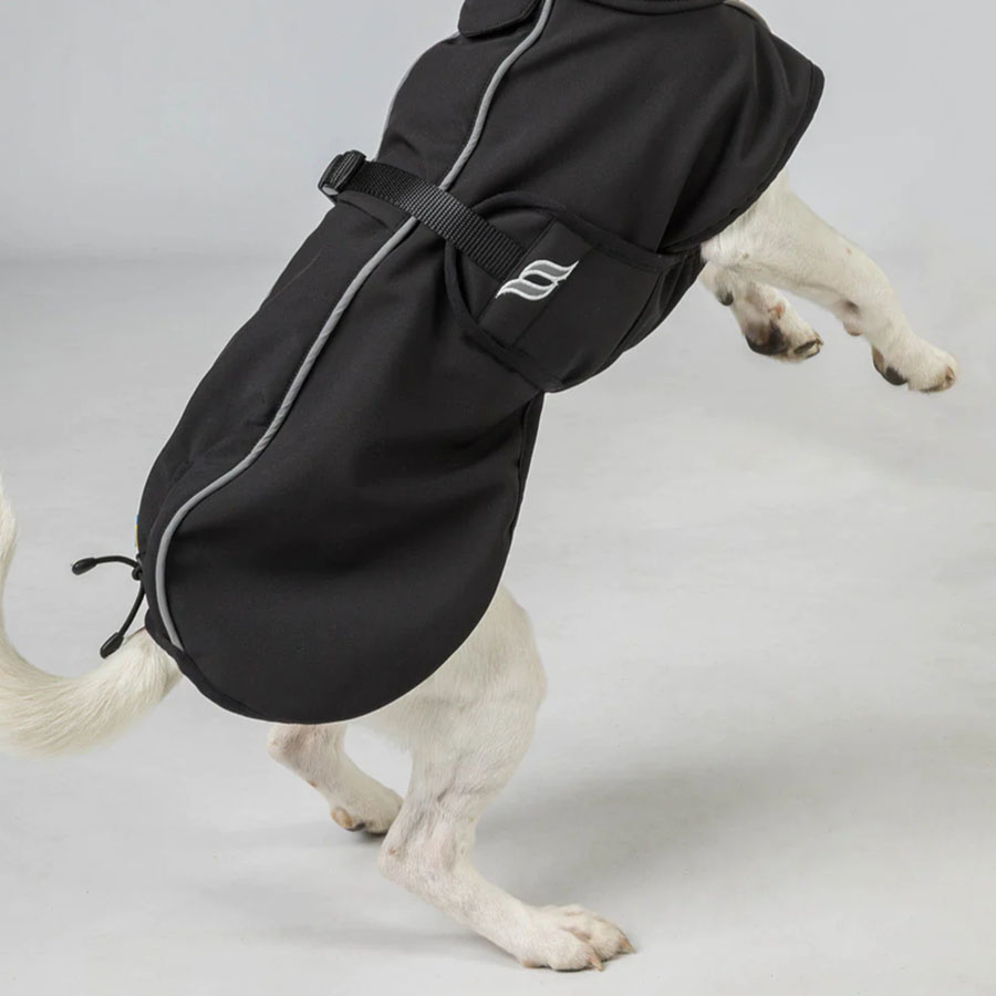 Bark Dog Blanket Black