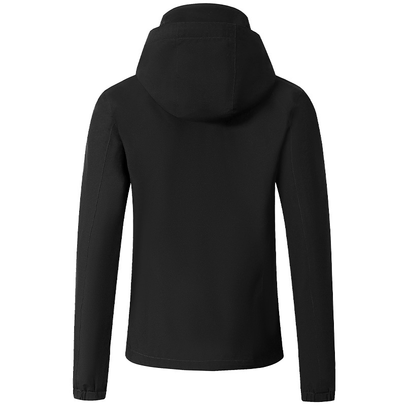 Rain Jacket Waterproof Black