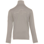 Functional Shirt Kids/Junior 2-Ways Zip Beige Functional Shirt Kids/Junior 2-Ways Zip Beige