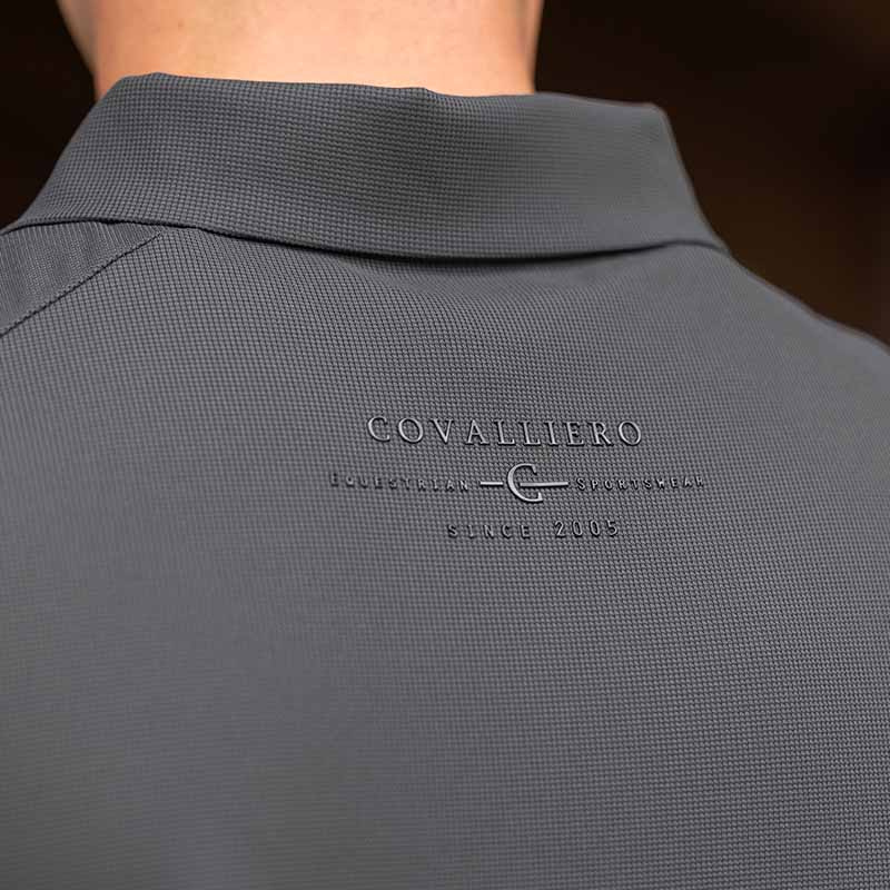 T-shirt Men's Anniversary 1/2 Zip Grey