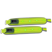 Leg Reflectors High-Visibility LED 2-pack Yellow Leg Reflectors High-Visibility LED 2-pack Yellow