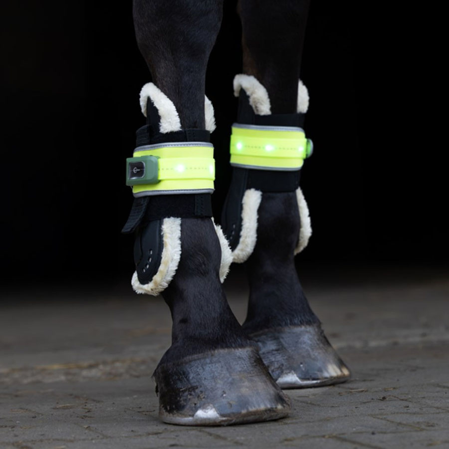 Leg Reflectors High-Visibility LED 2-pack Yellow