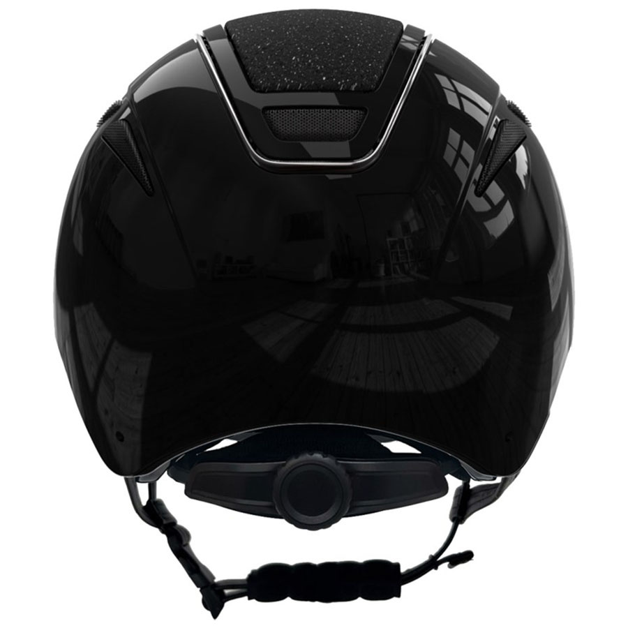 Riding Helmet Elite Glossy Black