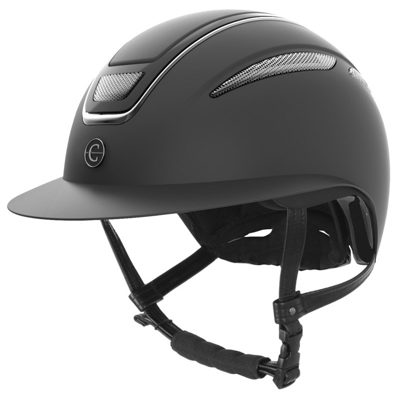 Riding Helmet Elite Polo Black