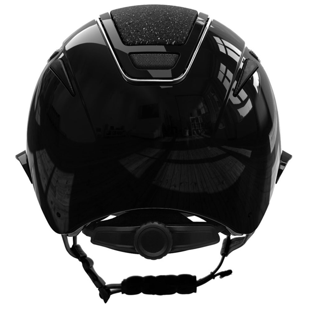 Riding Helmet Elite Polo Glossy Black