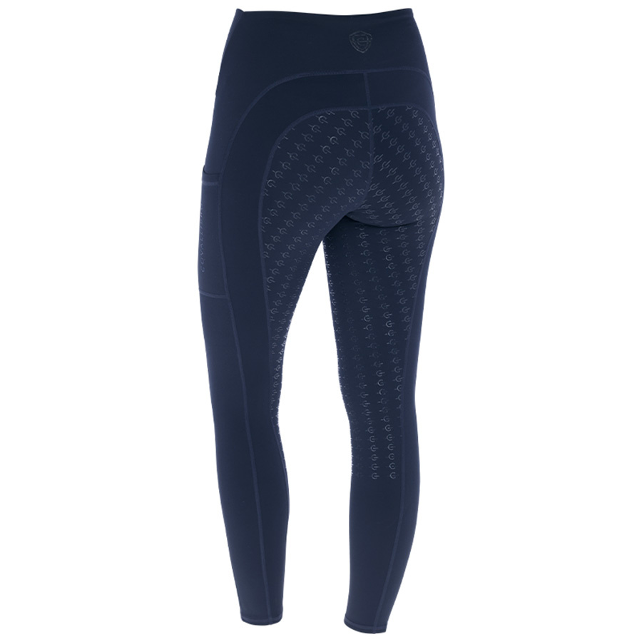 Winter Riding Tights Grip Helskodda Navy Blue