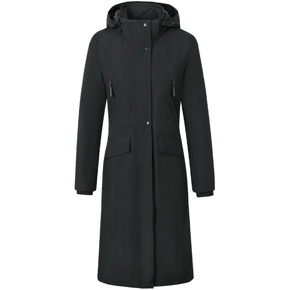 Raincoat 2-Way Zip Black