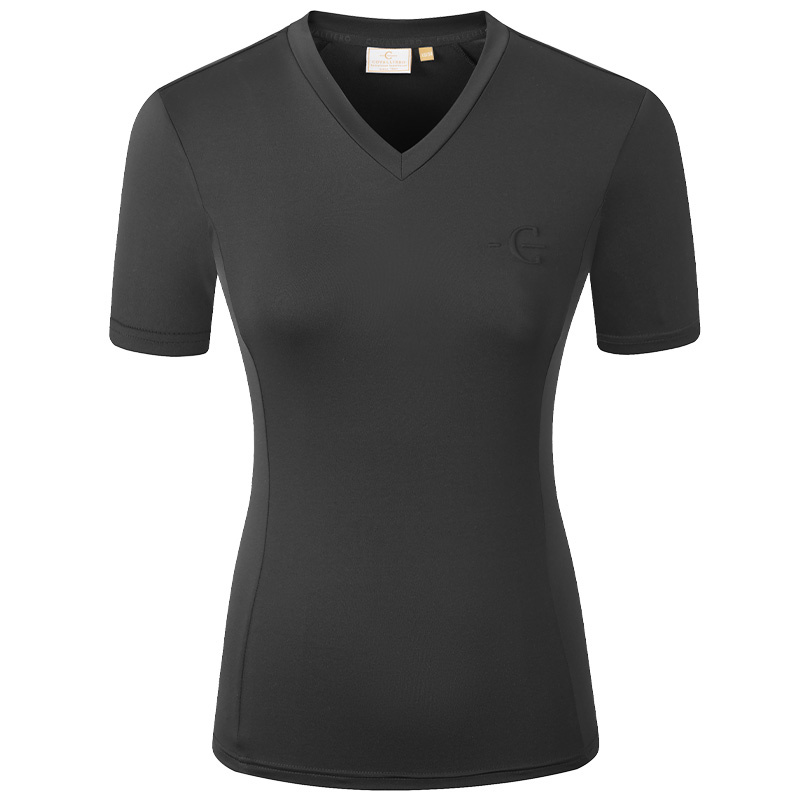 T-Shirt V-Neck Black