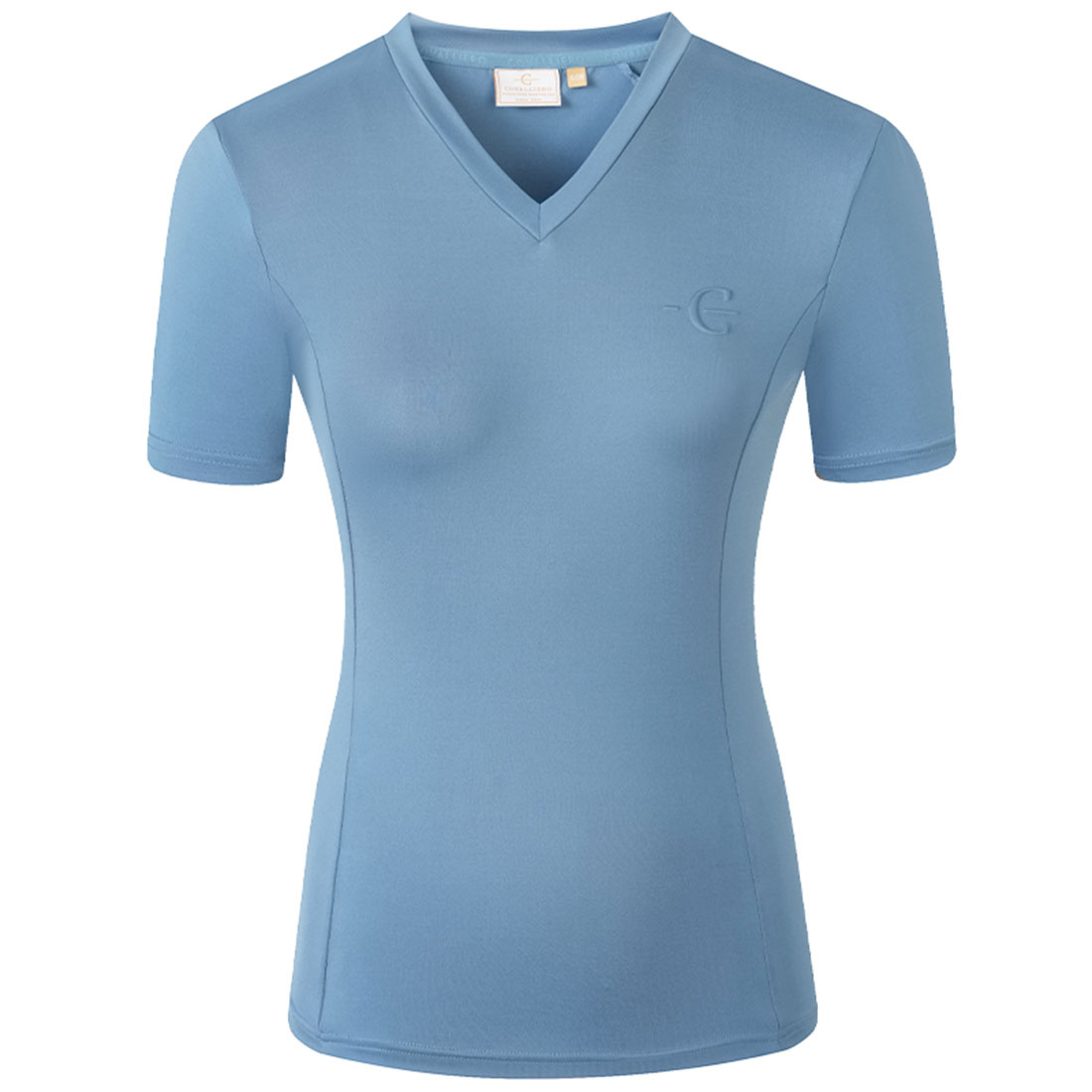 T-Shirt V-Neck Blue