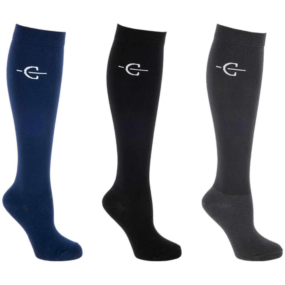 Riding Socks Competition 3-pack Black/Navy/Grey