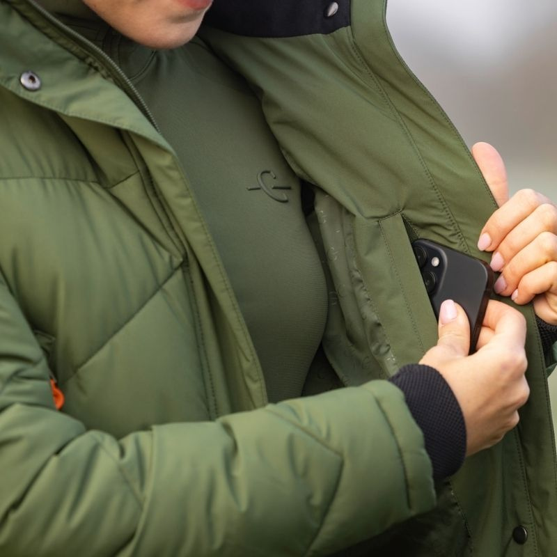 Riding Coat Winter Green