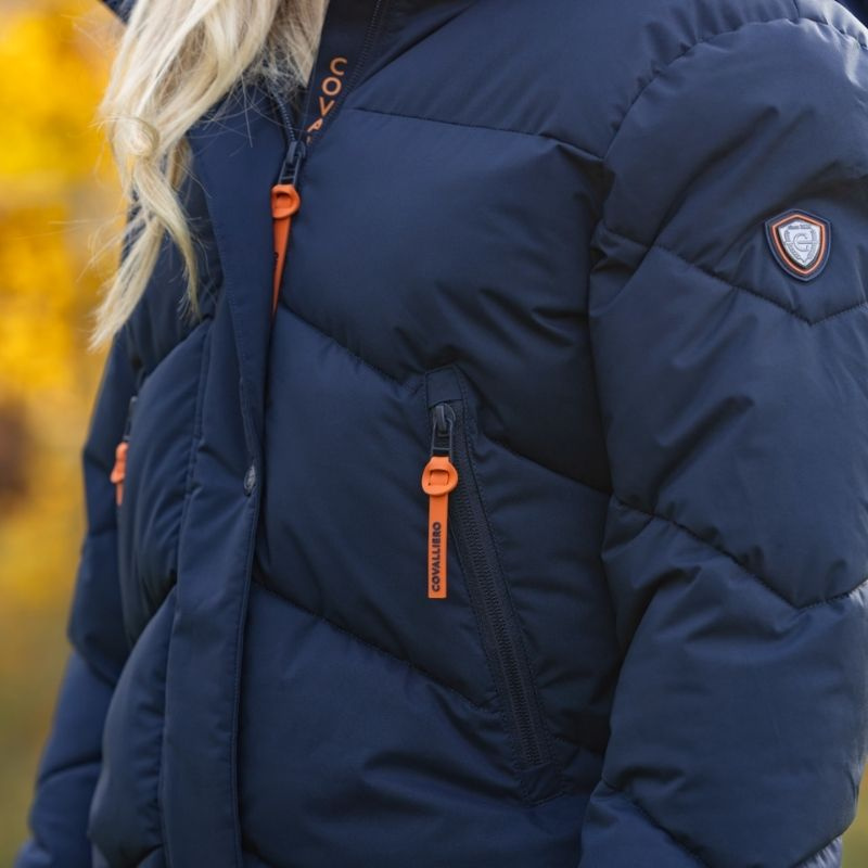 Riding Jacket Winter Navy Blue