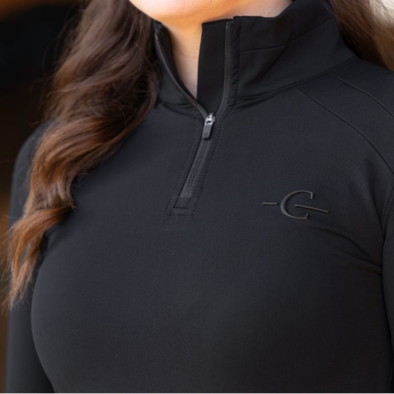 Riding Shirt Active Long Sleeve Black