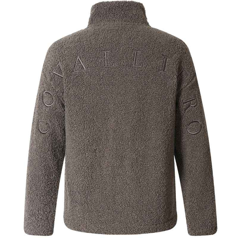Teddy Fleece 1/4 Zip Brown