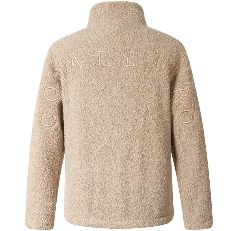 Teddy Fleece 1/4 Zip Beige