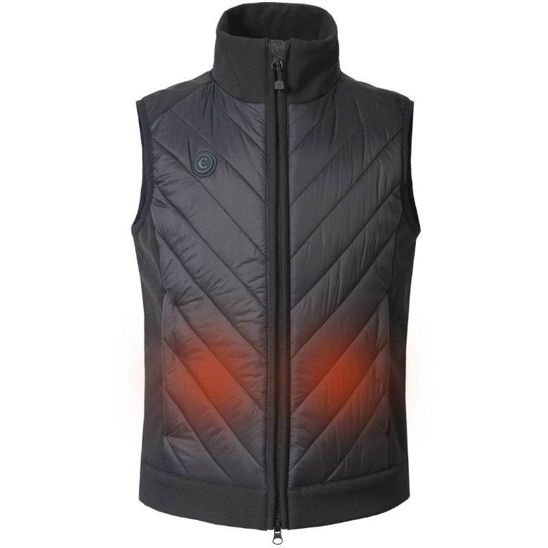 Heated Vest Kids/Junior Heat Black