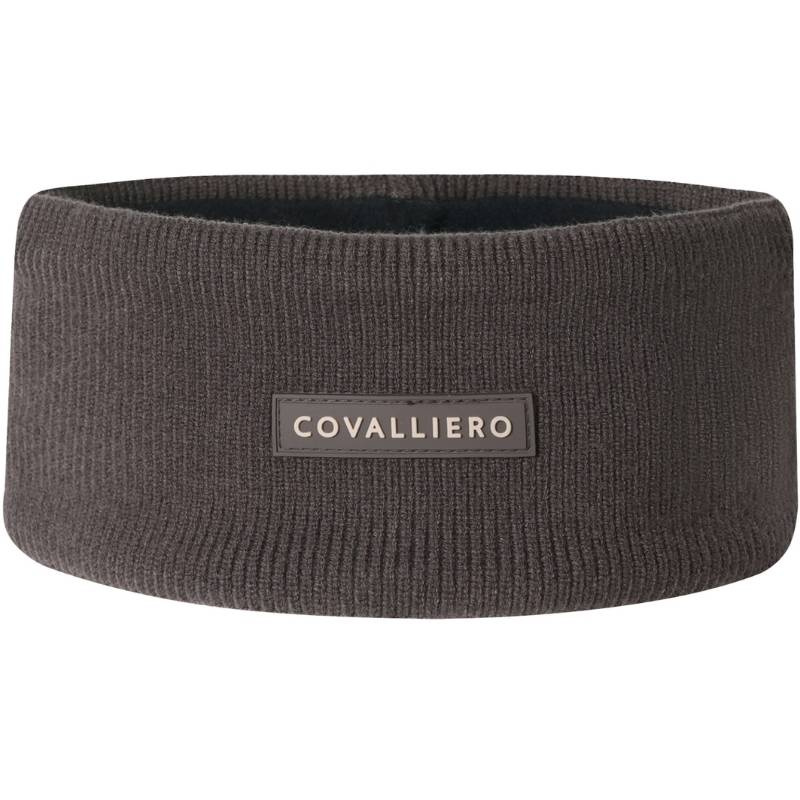 Headband Knitted Fleece Brown 