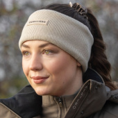Headband Knitted Fleece Beige Headband Knitted Fleece Beige
