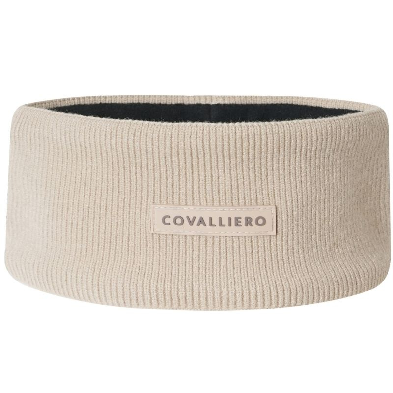 Headband Knitted Fleece Beige 