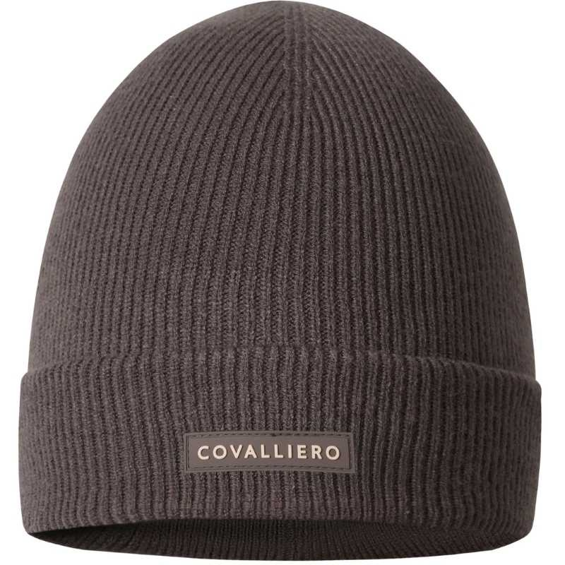 Beanie Knitted Brown 