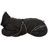 Dog Coat Winter Bay High Tail Black