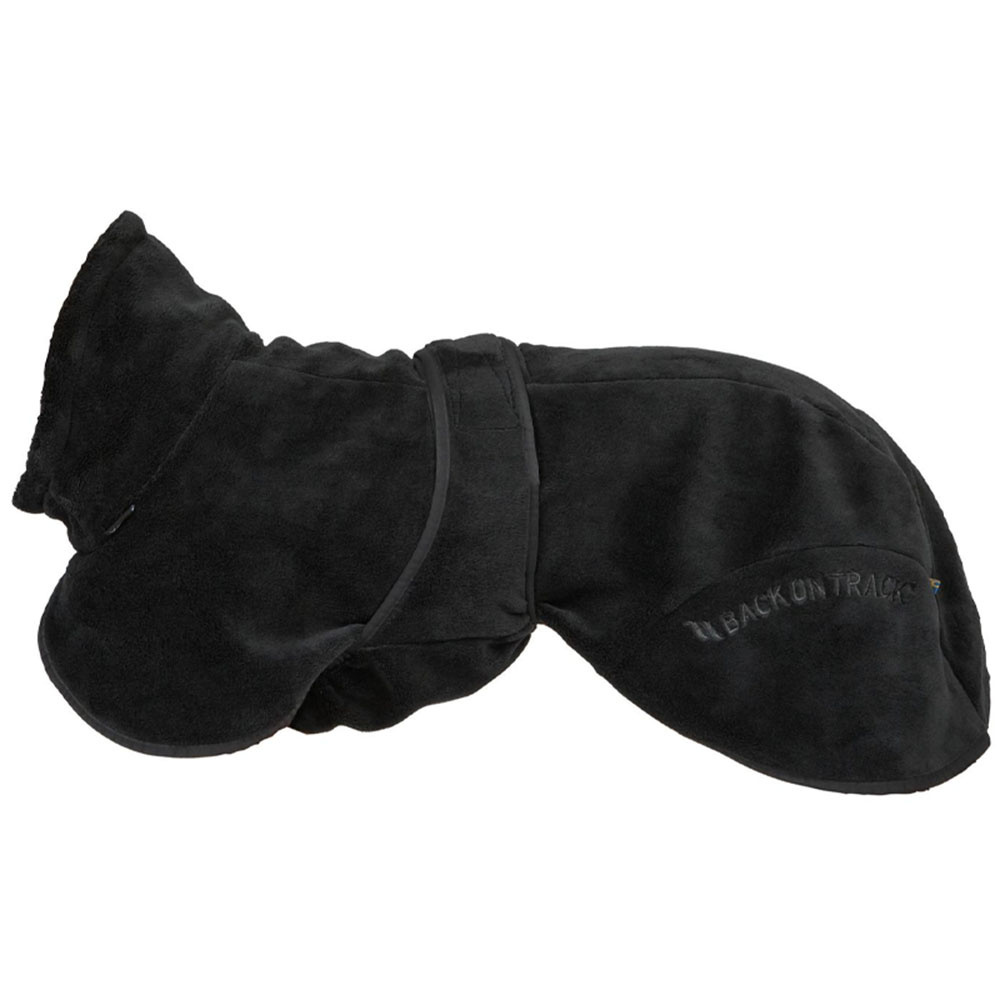 Drying Coat Dog Bay Low Tail Black